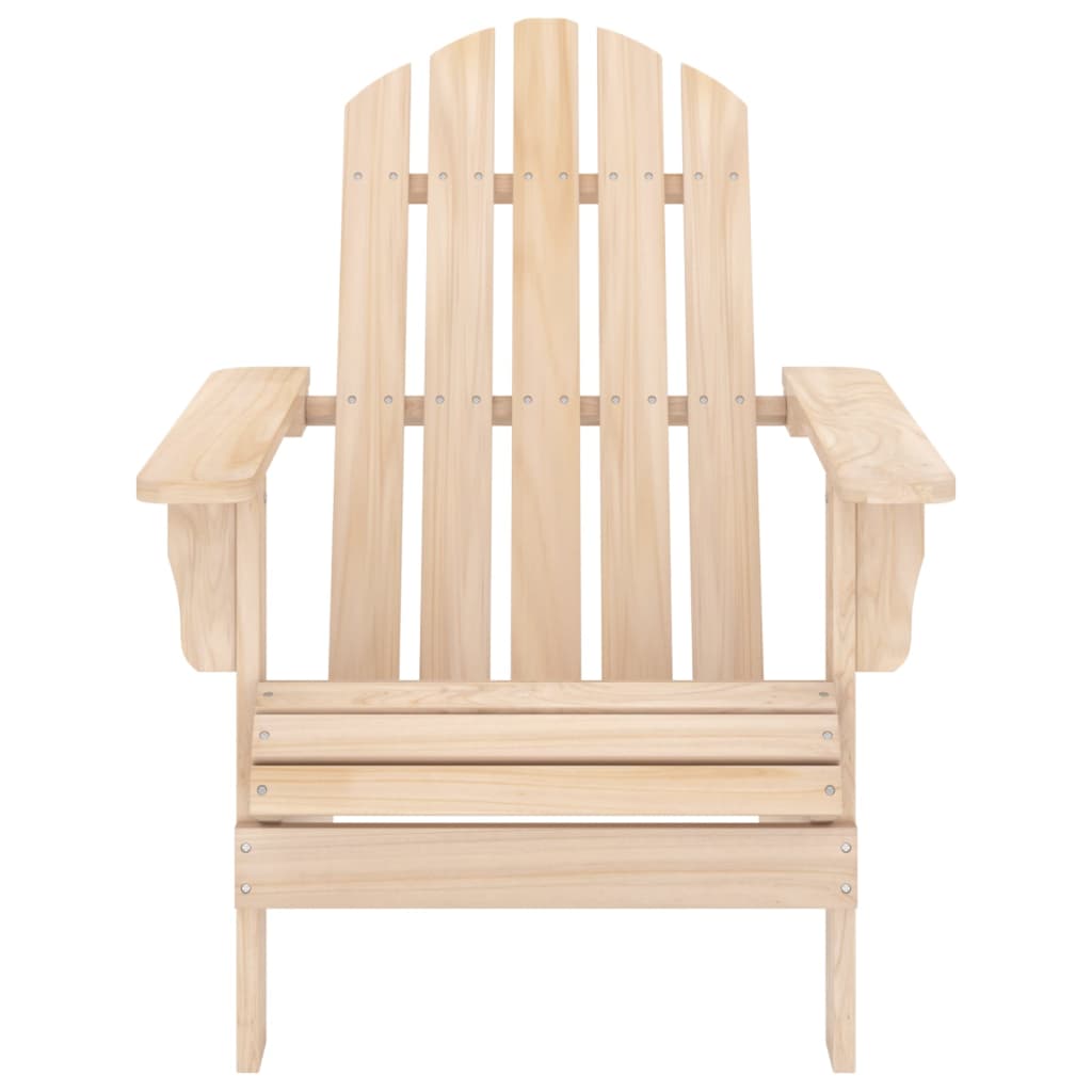 Garden Adirondack Chair Solid Fir Wood