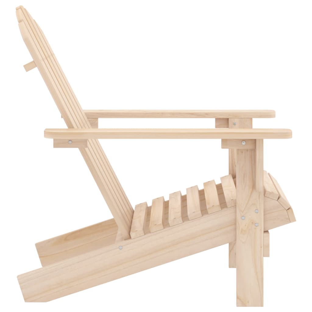 Garden Adirondack Chair Solid Fir Wood