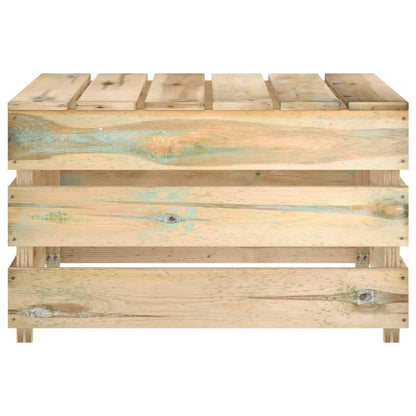 Garden Pallet Tables 2 pcs Impregnated Pinewood