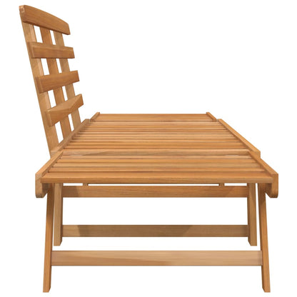 Garden Bench 2-in-1 190 cm Solid Acacia Wood