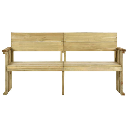 Garden Bench 172 cm Impregnated Pinewood