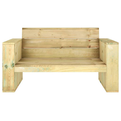 Garden Bench 139 cm Impregnated Pinewood