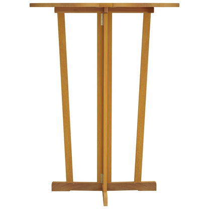 Folding Bar Table 90x65x105 cm Solid Wood Teak