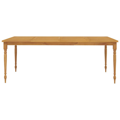 Batavia Table 200x100x75 cm Solid Wood Teak