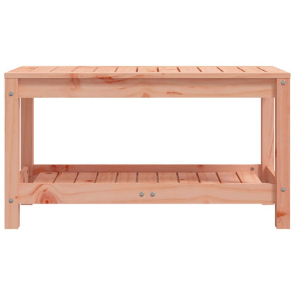 Garden Bench 82.5x35x45 cm Solid Wood Douglas