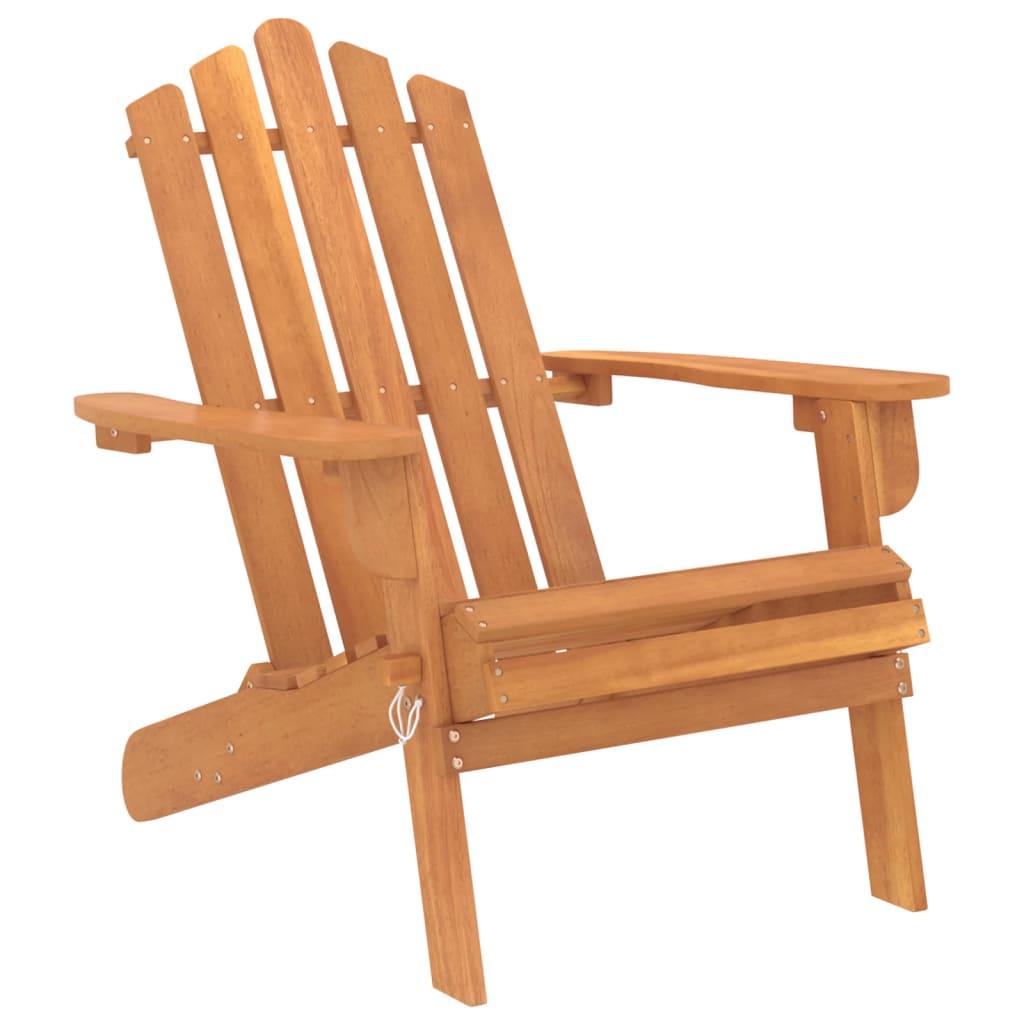 3 Piece Adirondack Garden Lounge Set Solid Wood Acacia