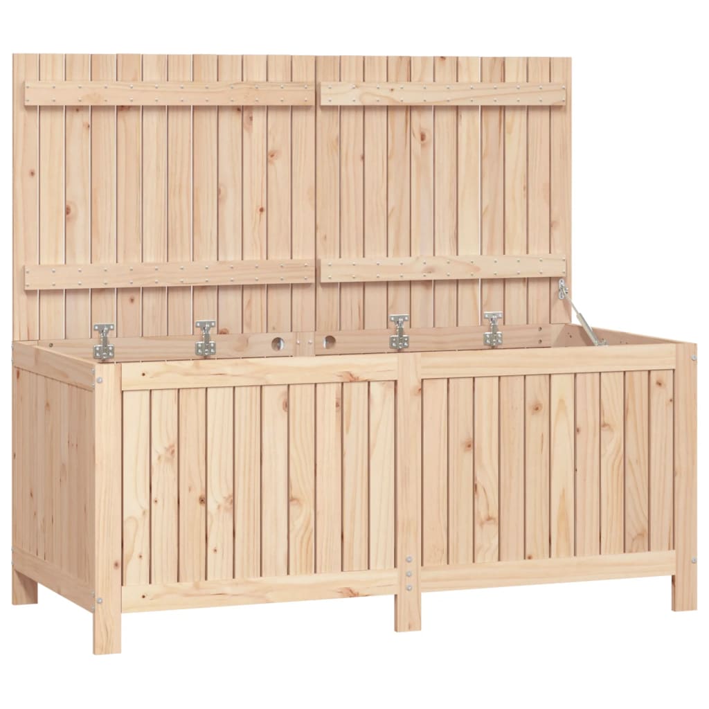 Garden Storage Box 147x68x64 cm Solid Wood Pine