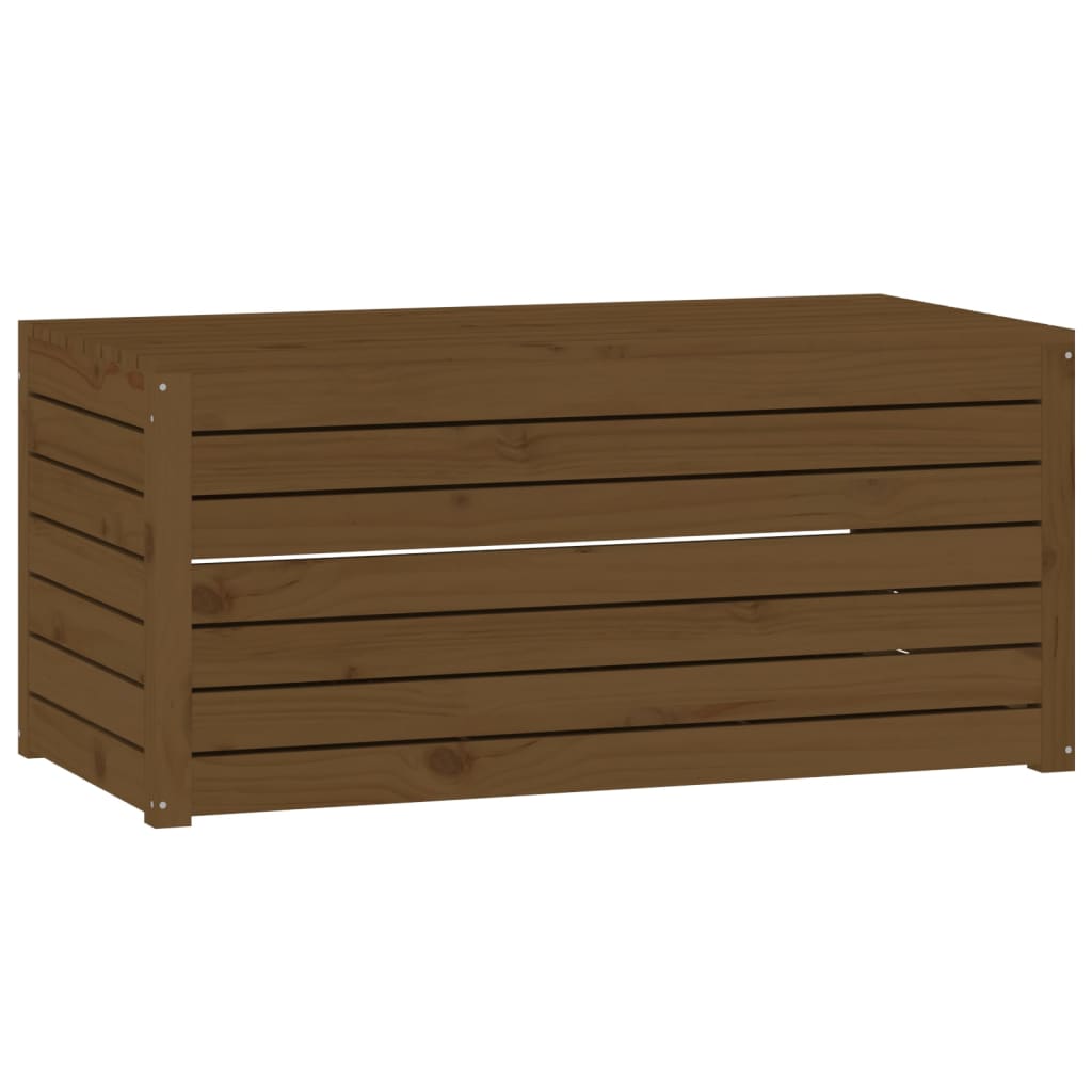 Garden Box Honey Brown 101x50.5x46.5 cm Solid Wood Pine