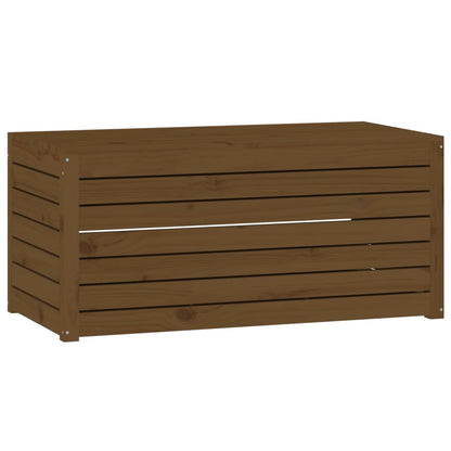 Garden Box Honey Brown 101x50.5x46.5 cm Solid Wood Pine