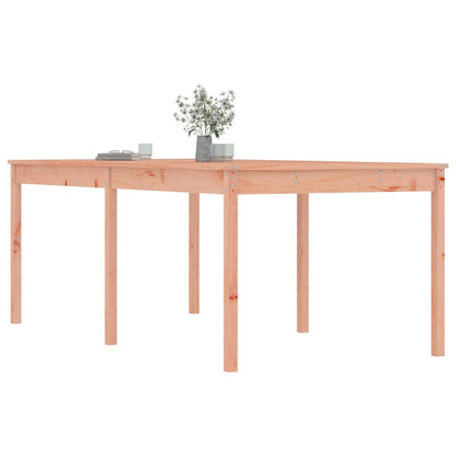 Garden Table 203.5x100x76 cm Solid Wood Douglas