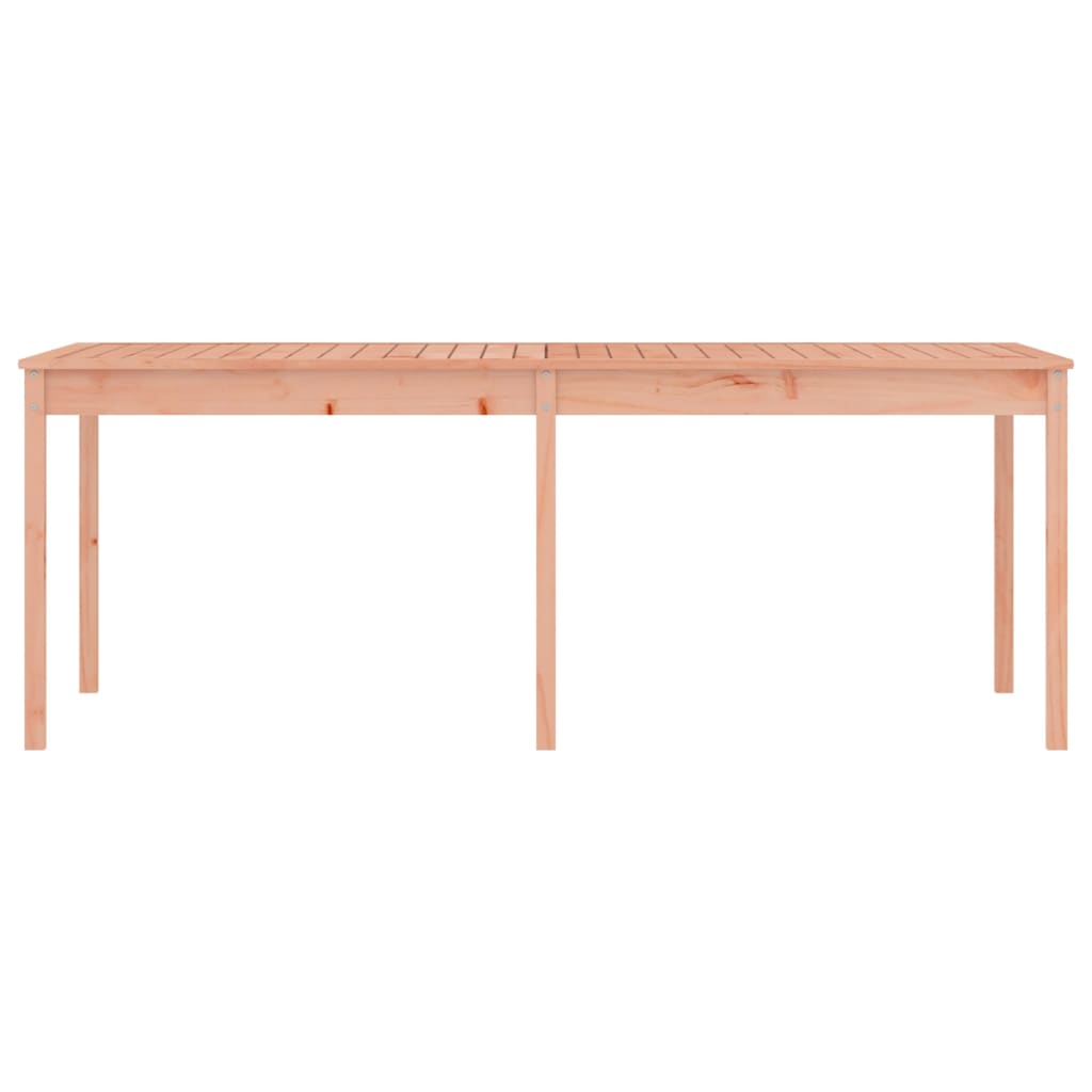 Garden Table 203.5x100x76 cm Solid Wood Douglas