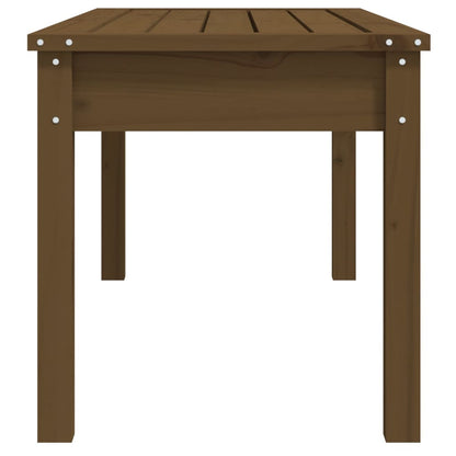 Garden Bench Honey Brown 109x44x45 cm Solid Wood Pine