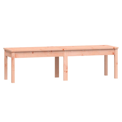 2-Seater Garden Bench 159.5x44x45 cm Solid Wood Douglas