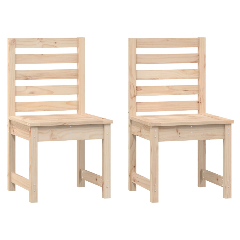 Garden Chairs 2 pcs 40.5x48x91.5 cm Solid Wood Pine