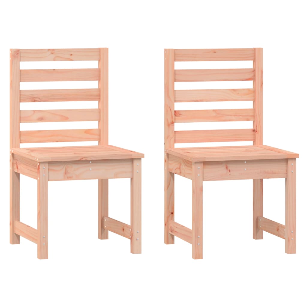 Garden Chairs 2 pcs 40.5x48x91.5 cm Solid Wood Douglas