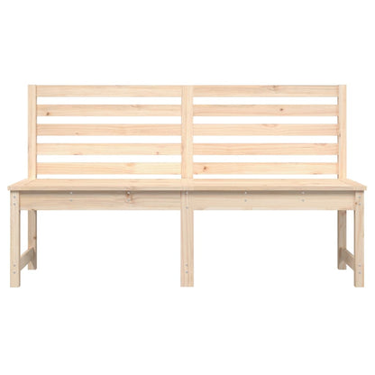 Garden Bench 157.5 cm Solid Wood Pine