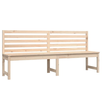 Garden Bench 201.5 cm Solid Wood Pine