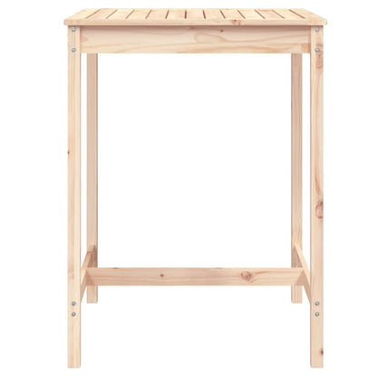 Garden Table 82.5x82.5x110 cm Solid Wood Pine