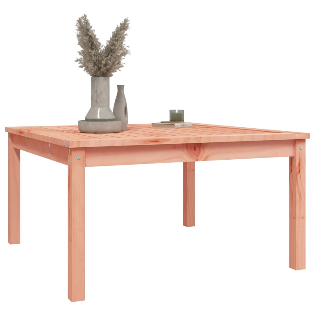 Garden Table 82.5x82.5x45 cm Solid Wood Douglas