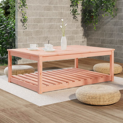 Garden Table 121x82.5x45 cm Solid Wood Douglas