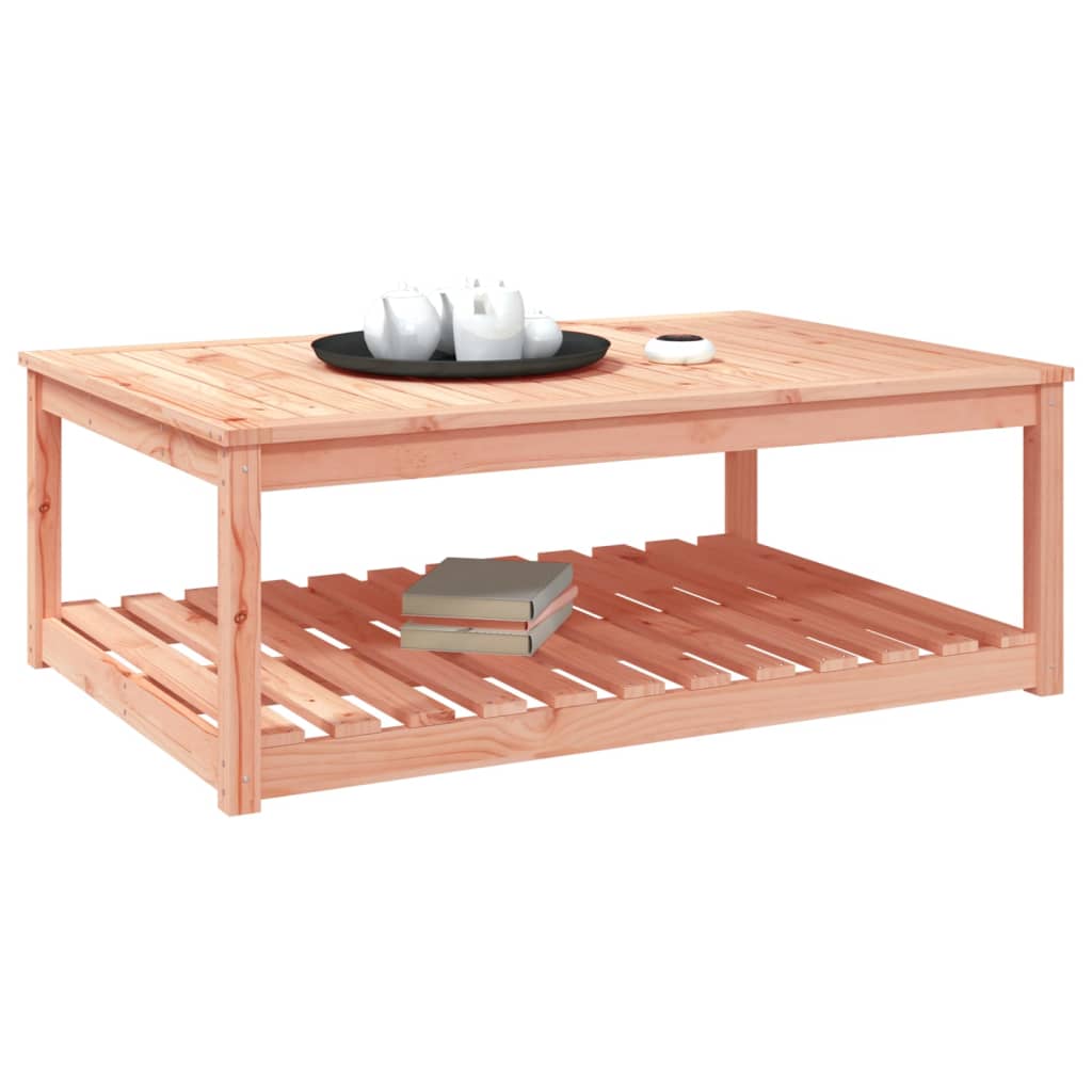 Garden Table 121x82.5x45 cm Solid Wood Douglas