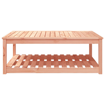 Garden Table 121x82.5x45 cm Solid Wood Douglas