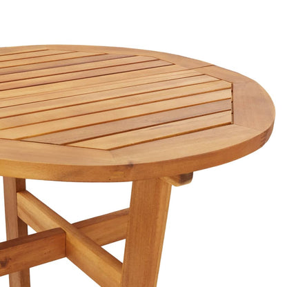 Garden Bar Table Ã˜60x105 cm Solid Wood Acacia