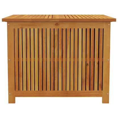 Garden Storage Box 75x75x58 cm Solid Wood Acacia