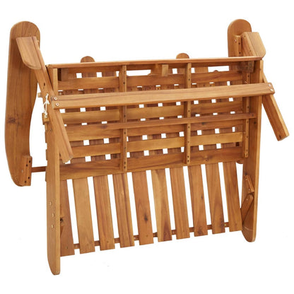 2 Piece Adirondack Garden Lounge Set Solid Wood Acacia