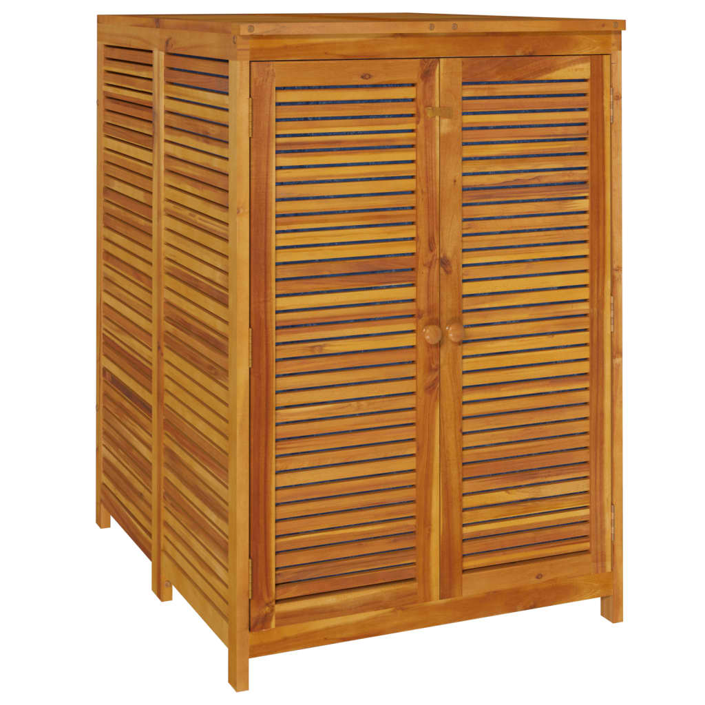 Garden Storage Box 70x87x104 cm Solid Wood Acacia