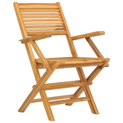 Folding Garden Chairs 8 pcs 55x62x90 cm Solid Wood Teak