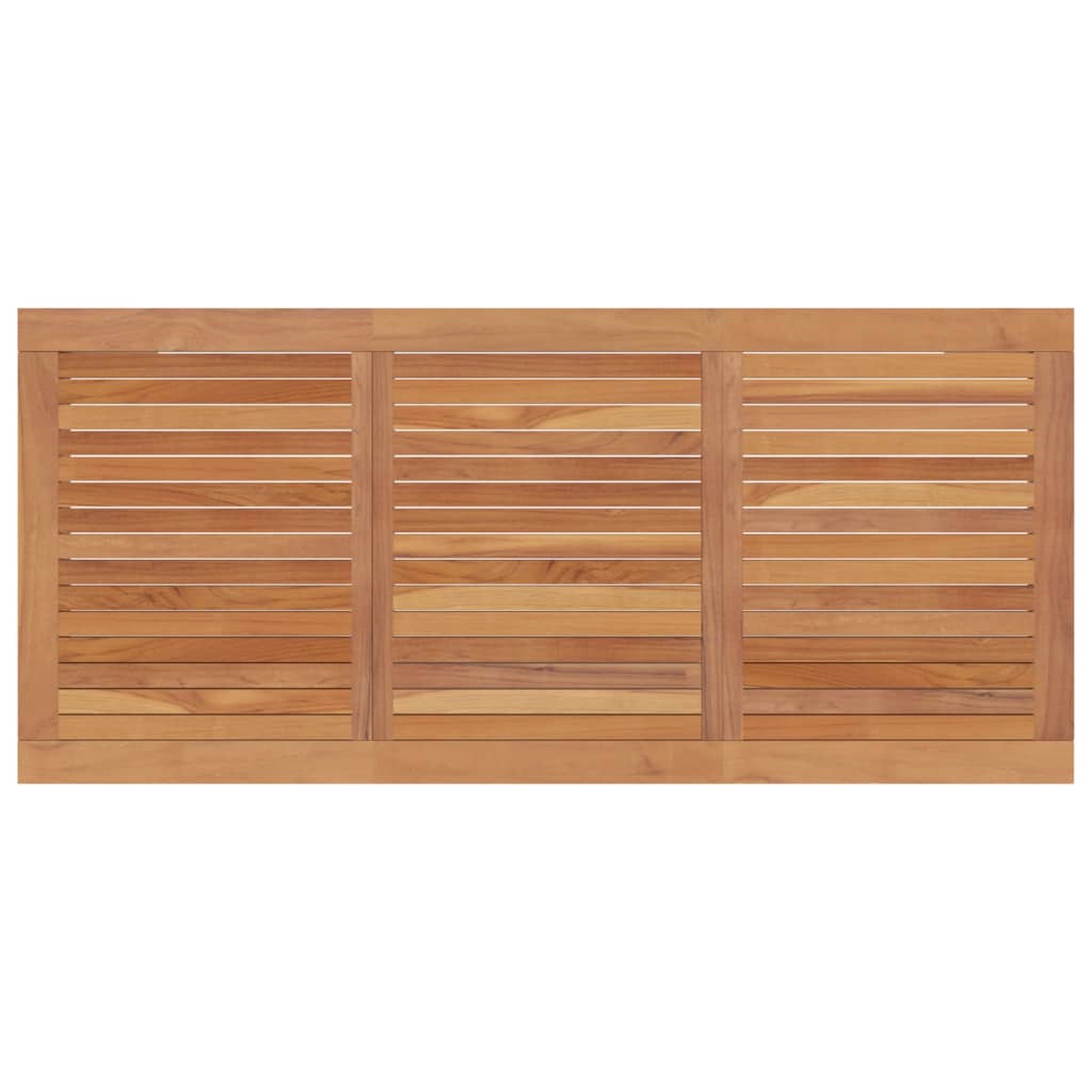 Garden Dining Table 200x90x75 cm Solid Wood Teak