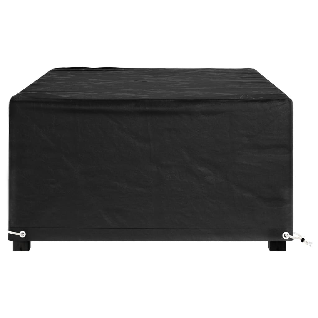 Garden Furniture Cover 8 Eyelets 125x70x35 cm Rectangular