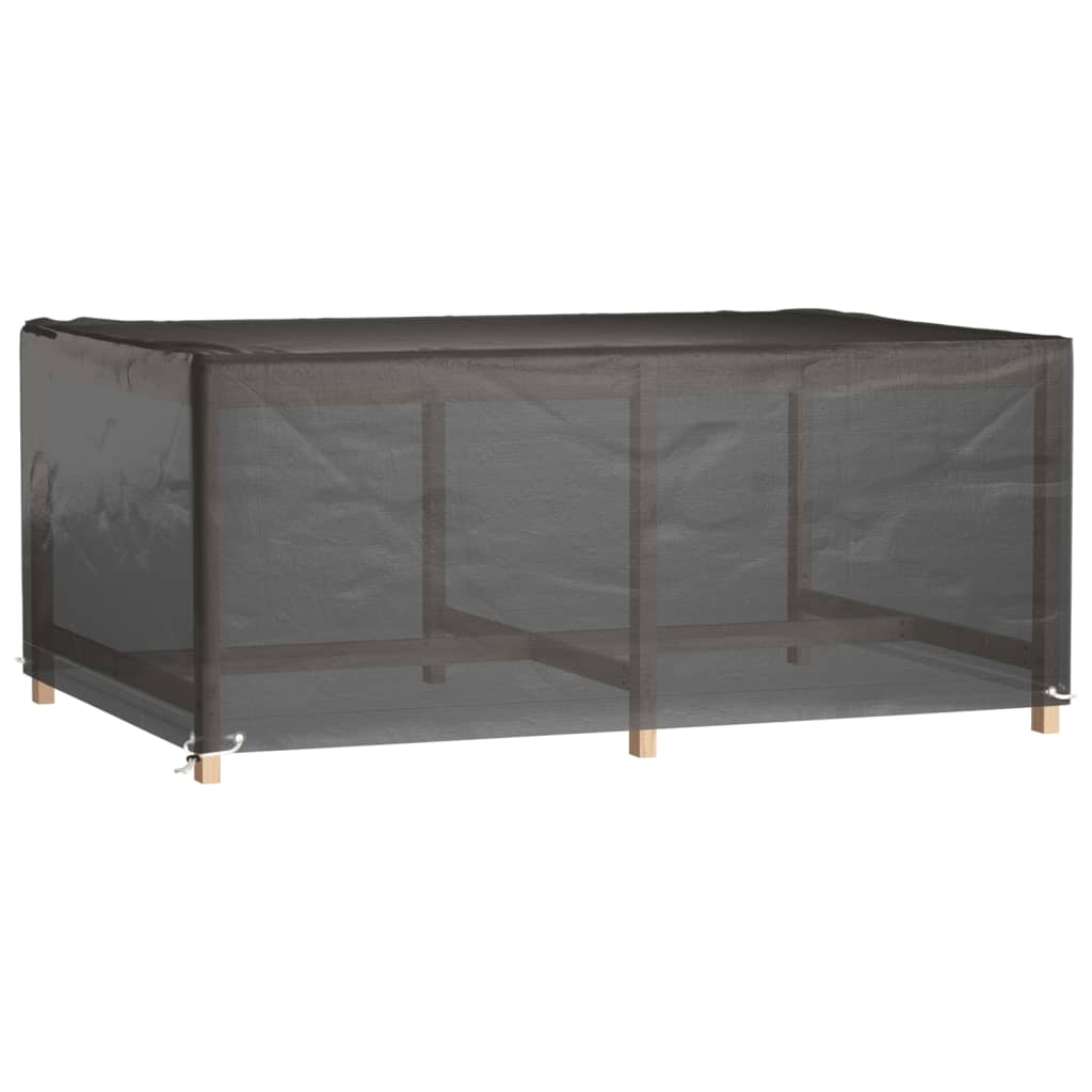 Garden Furniture Cover 8 Eyelets 180x122x75 cm Rectangular