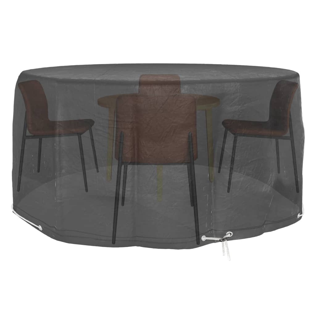 Garden Furniture Cover 10 Eyelets Ã˜230x90 cm Round