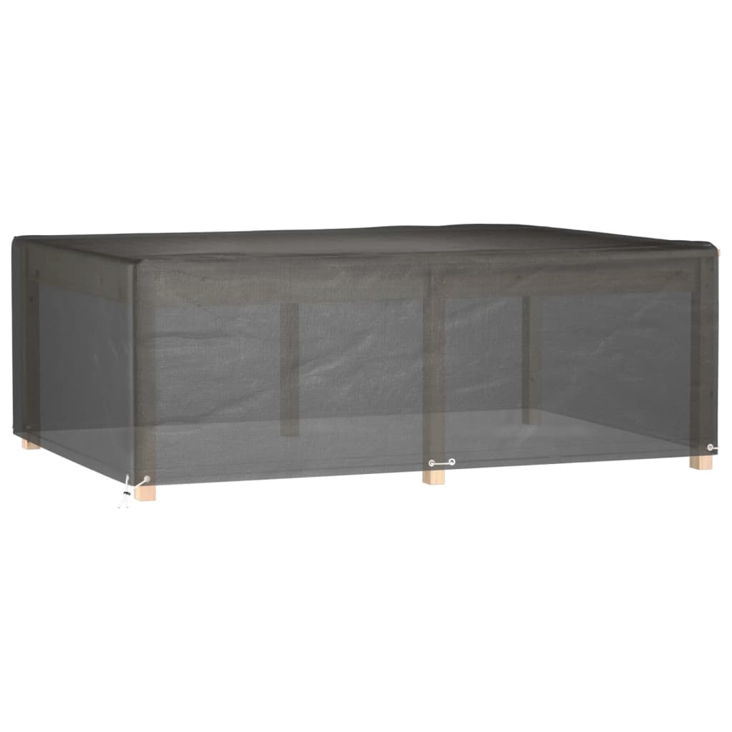 Garden Furniture Cover 12 Eyelets 230x165x80 cm Rectangular