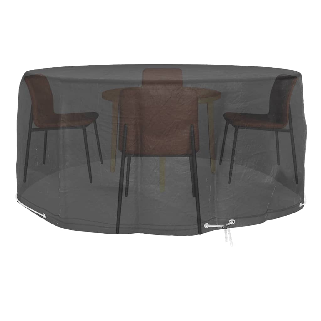 Garden Furniture Cover 10 Eyelets Ã˜260x90 cm Round