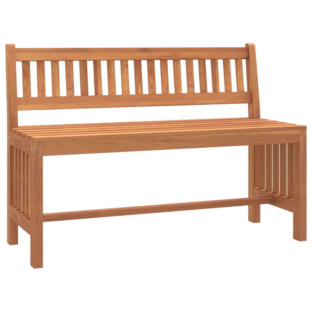 Garden Bench 110 cm Solid Wood Eucalyptus