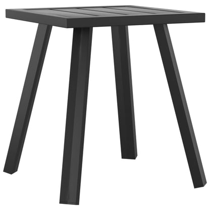 Garden Table Anthracite 34x34x38 cm Steel