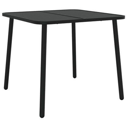 Garden Table Anthracite 80x80x71 cm Steel