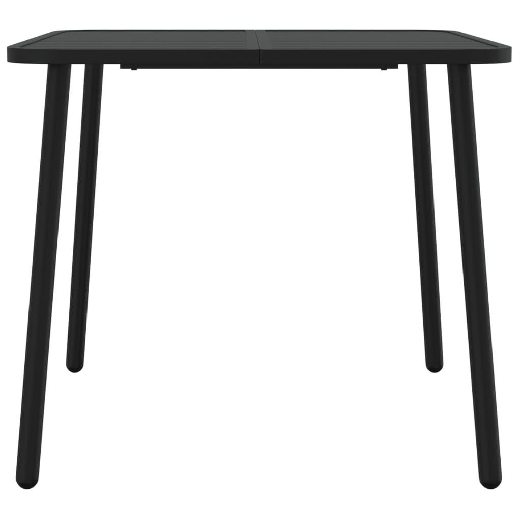 Garden Table Anthracite 80x80x71 cm Steel