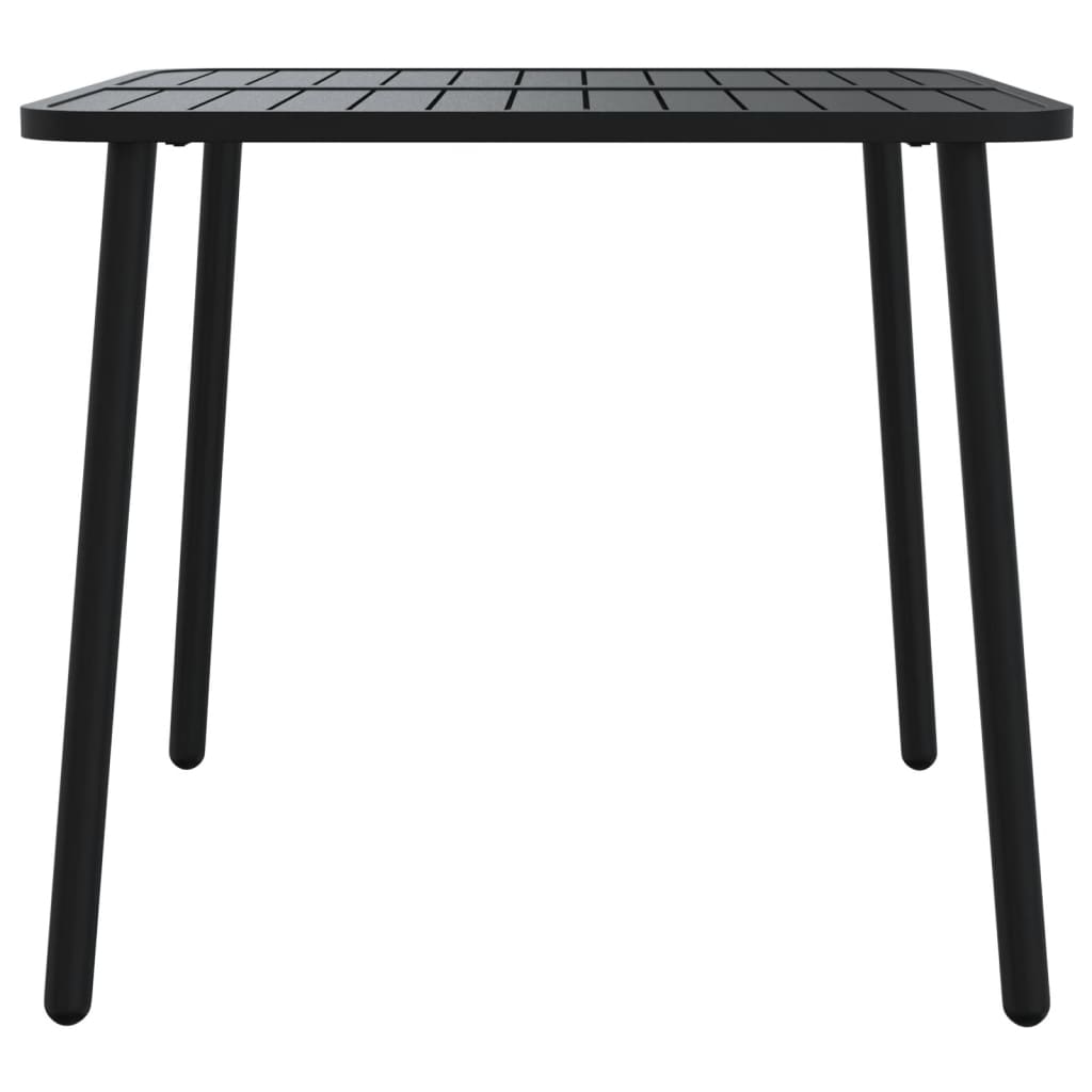 Garden Table Anthracite 80x80x71 cm Steel