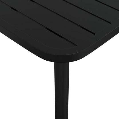 Garden Table Anthracite 80x80x71 cm Steel