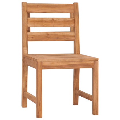 Garden Chairs 4 pcs Solid Wood Teak