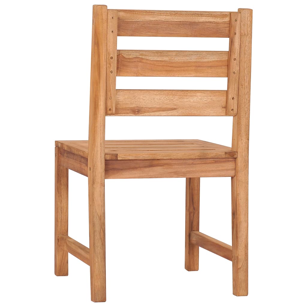 Garden Chairs 8 pcs Solid Wood Teak