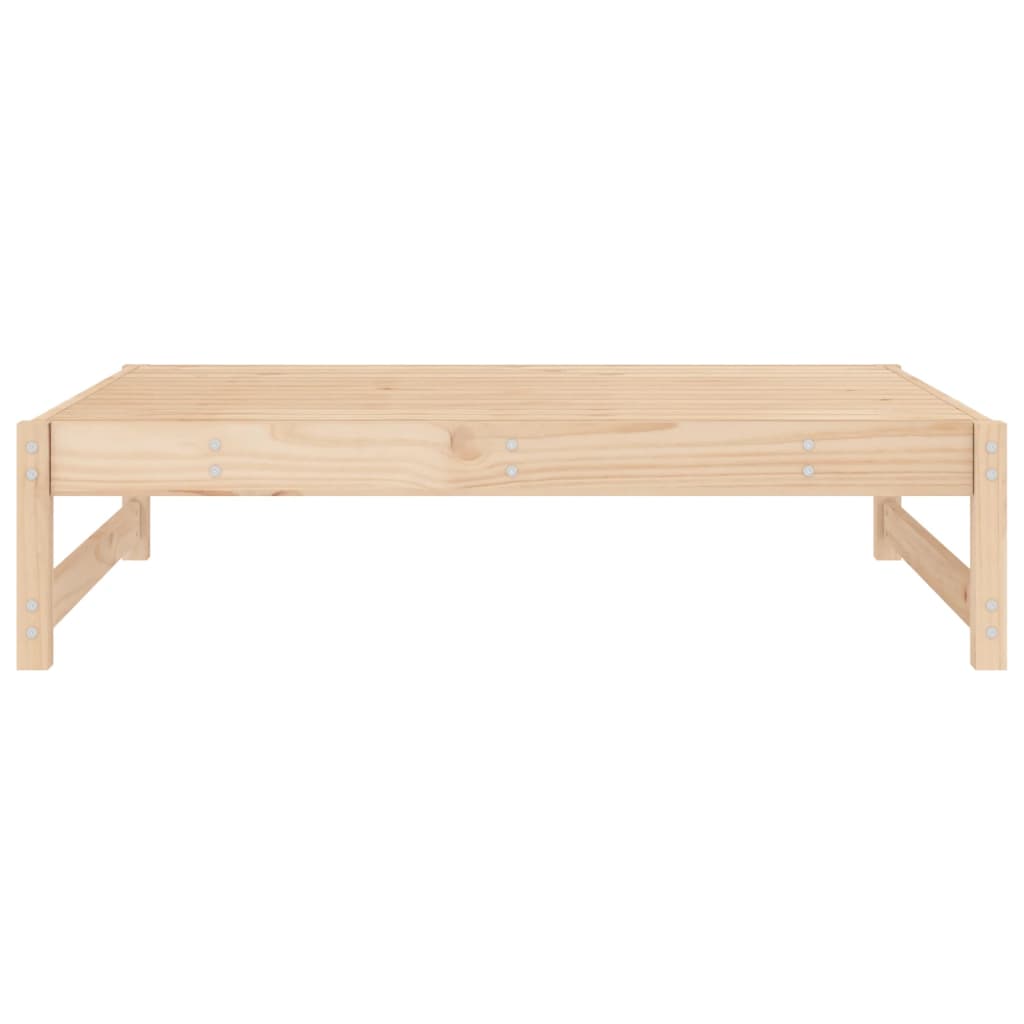 Garden Footstool 120x80 cm Solid Wood Pine