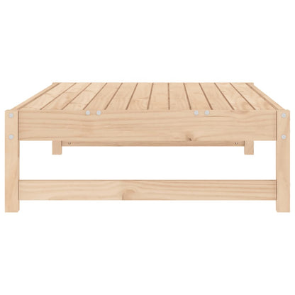 Garden Footstool 120x80 cm Solid Wood Pine