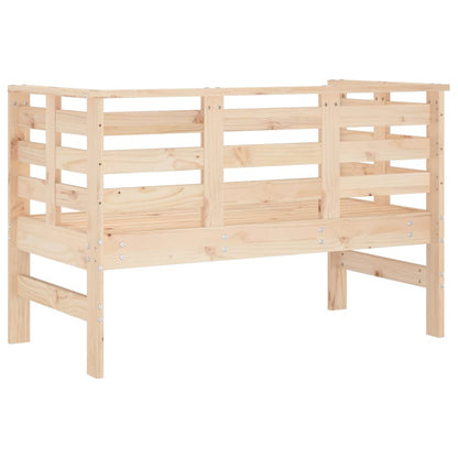 Garden Bench 111.5x53x71 cm Solid Wood Pine