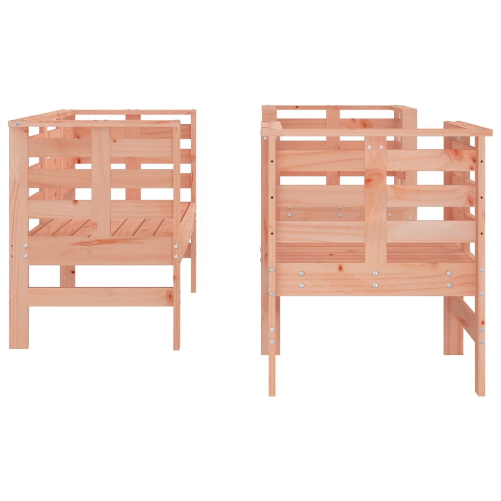 3 Piece Garden Lounge Set Solid Wood Douglas