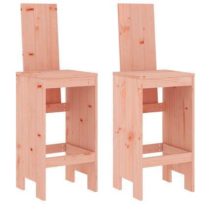 Bar Stools 2 pcs 40x42x120 cm Solid Wood Douglas